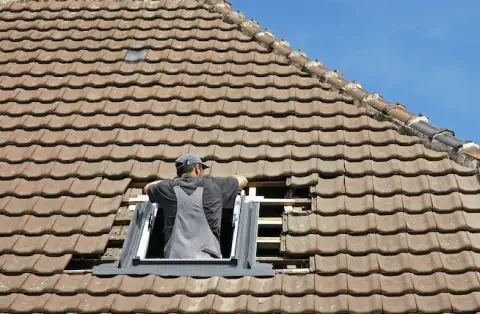 Pose de velux - Dieupentale